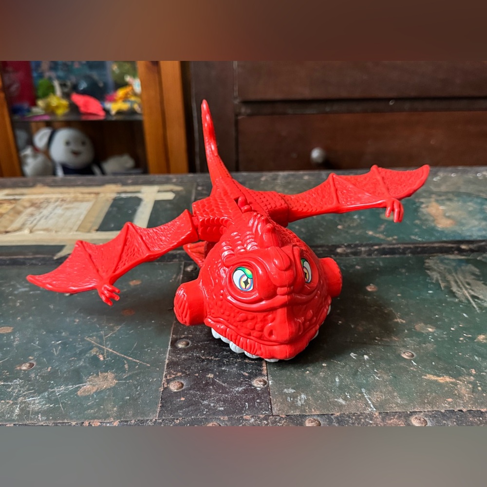 1986 Kenner REAL GHOSTBUSTERS Gooper Ghost BANSHEE BOMBER- Broken Wing COMPLETE